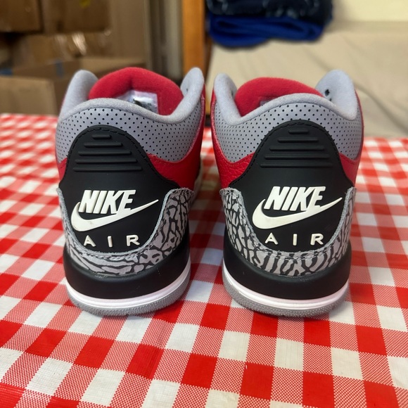 Nike Air Jordan 3 Retro SE GS III Fire Red All Star Game Chicago CQ0488-600 5.5Y - Picture 6 of 10
